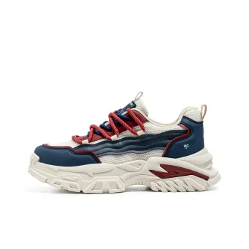 NANJIREN Anti Slip And Wear Resistant Support Height Increasing Low Top Chunky Sneakers Men's