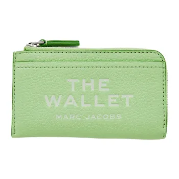 MARC JACOBS Leather Wallet Women's Mint