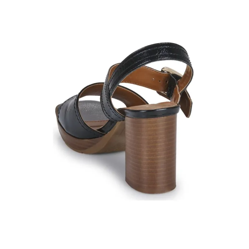 JB MARTIN DYNAS Strap Sandals 9cm Women's Black-4