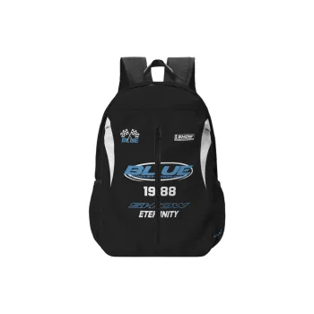 SRRW Polyester Student Backpack Regular Unisex Black