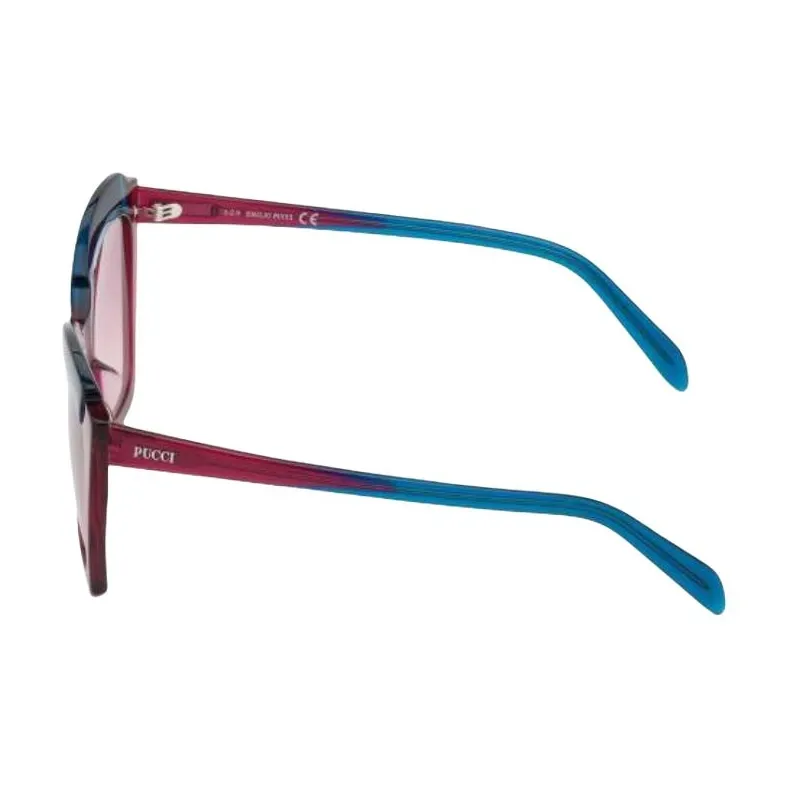 EMILIO PUCCI Acetate Butterfly Sunglasses Women's Purple-2