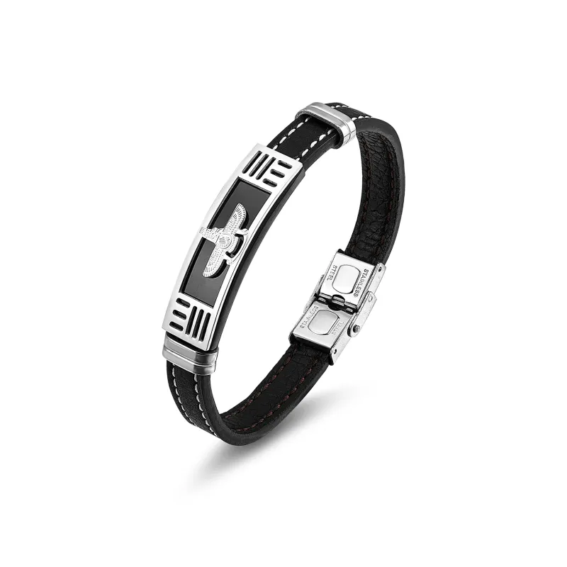 COLIMIDA Leather Cord Wristbands Unisex-0
