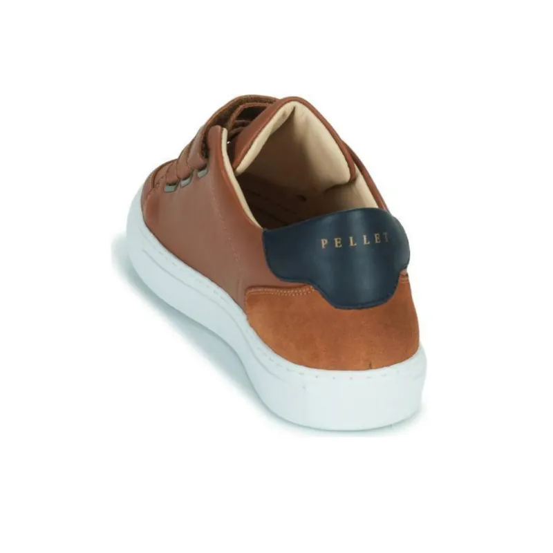 PELLET SID Low-Top Skateboard Shoes Men's Brown-5