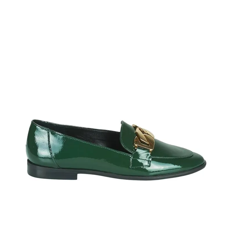 JB MARTIN Captive Loafers Women's Dark Green-1