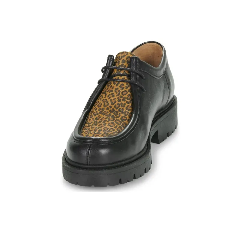 PELLET RIVA Casual Single Shoes 3.5cm Women's Black-3
