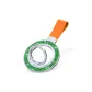 Silver Orange Green