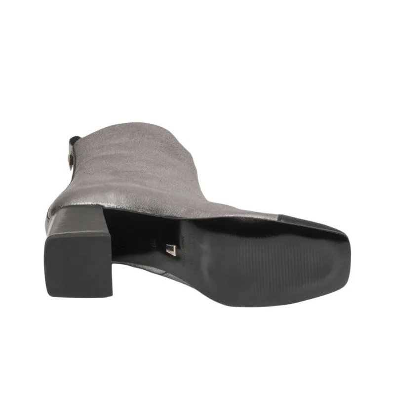 JB MARTIN Vanessa Ankle Boots 7cm Women's Silver-6