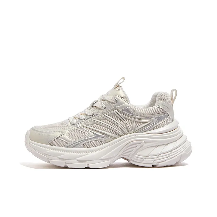CAMEL Anti-Slip Wear-Resistant Low-Top Chunky Sneakers Women's-0