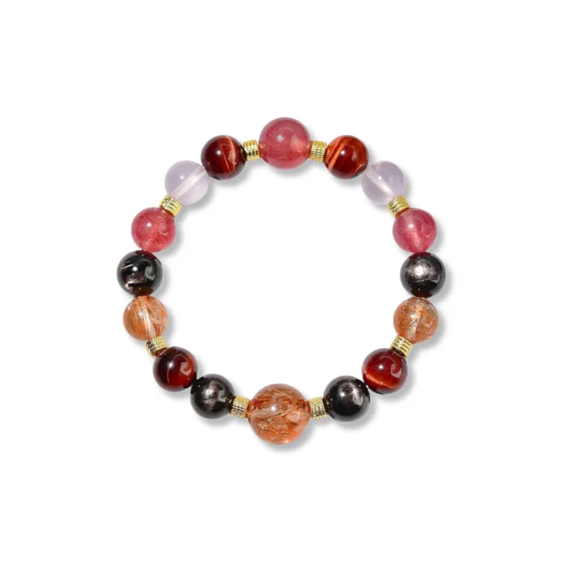 Harf Tiger's Eye Stone Jade Bracelets Unisex-0