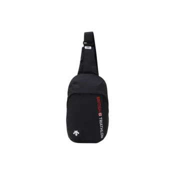 DESCENTE Nylon Sling Bag Men's Black