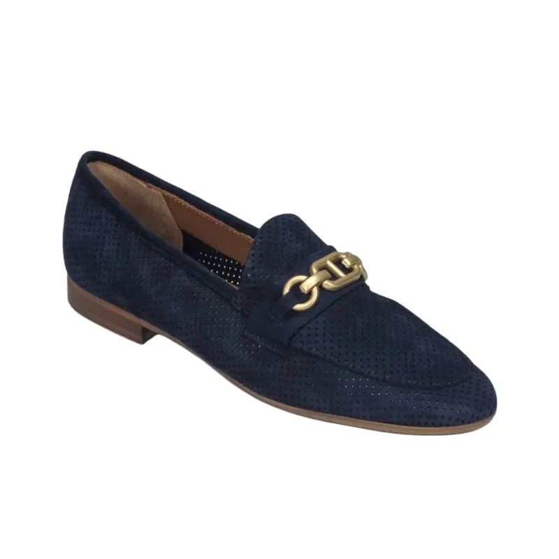 JB MARTIN FRANCHE BIJOU Loafers 1.5cm Women's Dark Blue-2