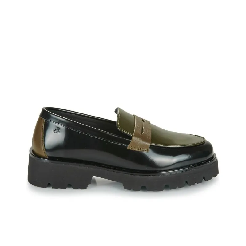 JB MARTIN Loafers Women's Green-1