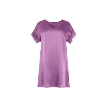 Silk Boundary Nightgown Women's