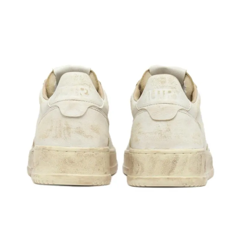 AUTRY Medalist LOW SUPER VINTAGE Low-Top Skateboard Shoes Women's White-3