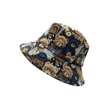 WODONBLE Polyester Bucket Hats Unisex