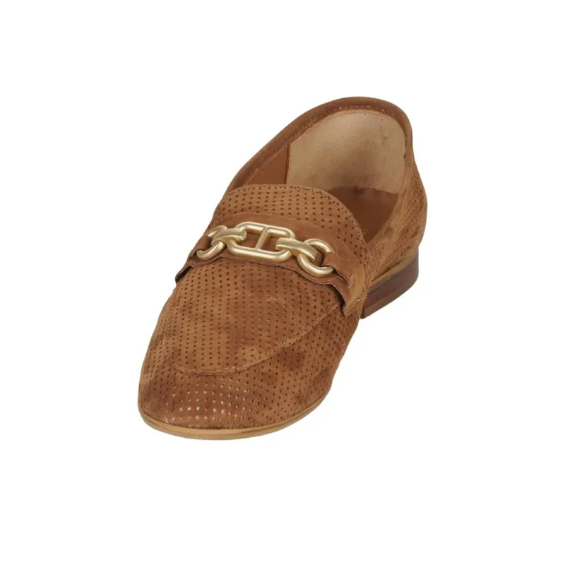 JB MARTIN FRANCHE BIJOU Loafers 1.5cm Women's Light Brown-3