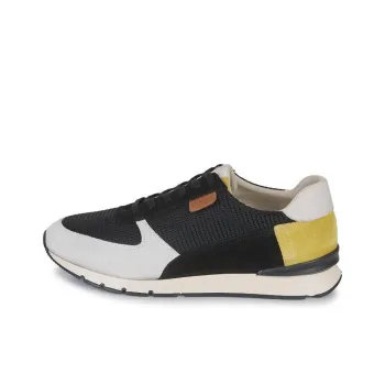 PELLET Malo Low Top Casual Shoes Men's Black White