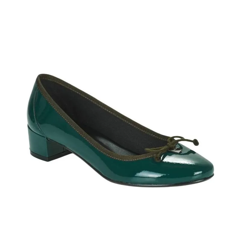 JB MARTIN Scene Chunky Heel High Heels 4cm Women's Green-3