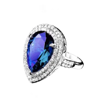 IDEE CREATIVE IDEA FOR YOU Gold Plated Imitation Gemstone Rings Women's