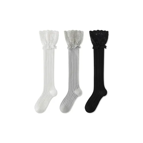 JIAZINI Knee High Socks Women's 3 Pack