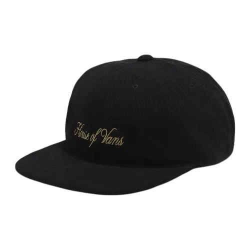 Vans Cotton Baseball Caps Unisex Black