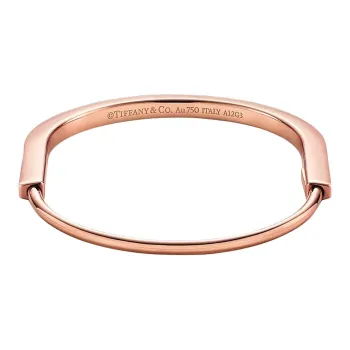 TIFFANY & CO. 18K Rose Gold Wristbands Women's Rose Gold