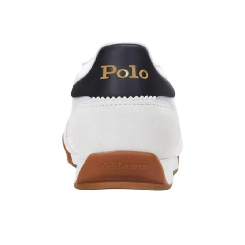 Polo Ralph Lauren Hester Low-Top Skateboard Shoes Men's White-4