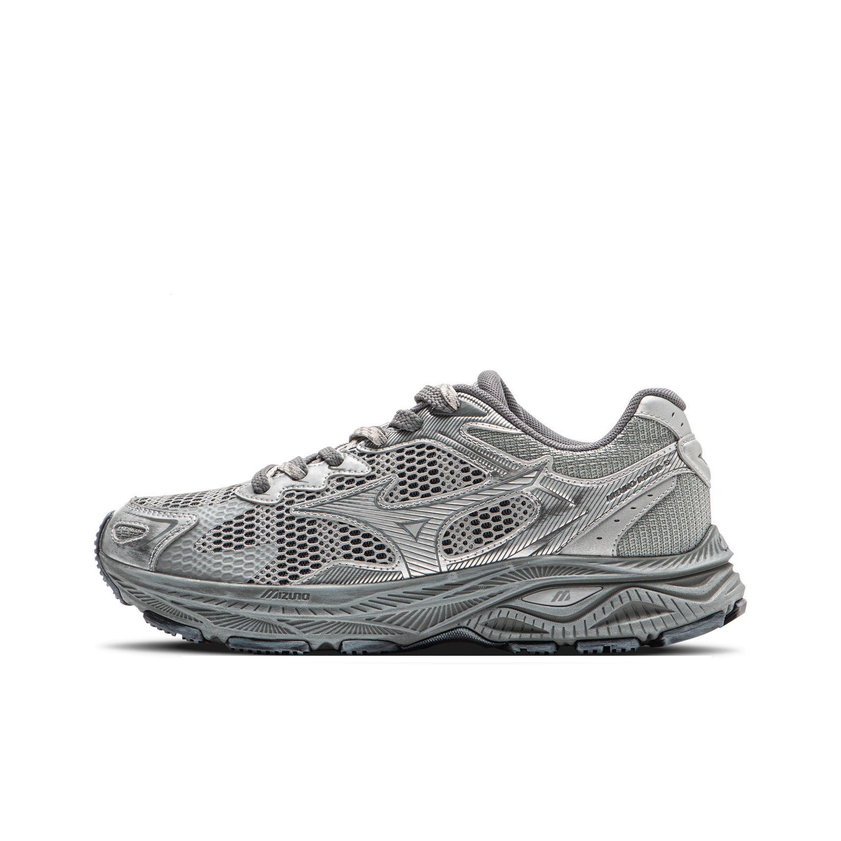 Mizuno Racer S Men's Athletic Sneaker Training Shoe Gray
