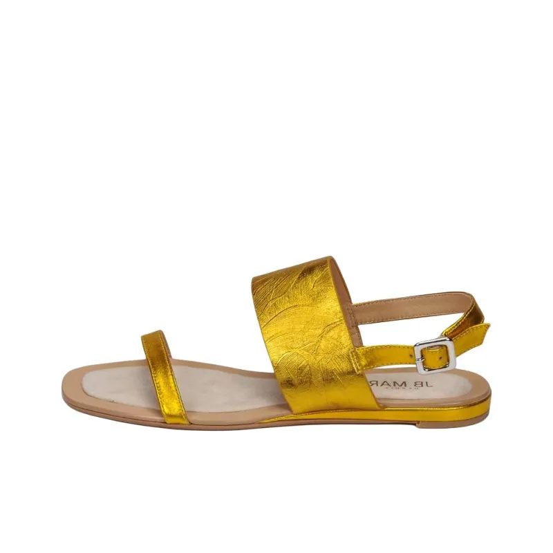 JB MARTIN Strap Sandals Women's Gold-0