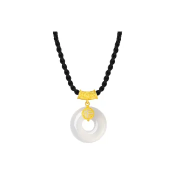 CHINA GOLD Chalcedony Necklaces Women's