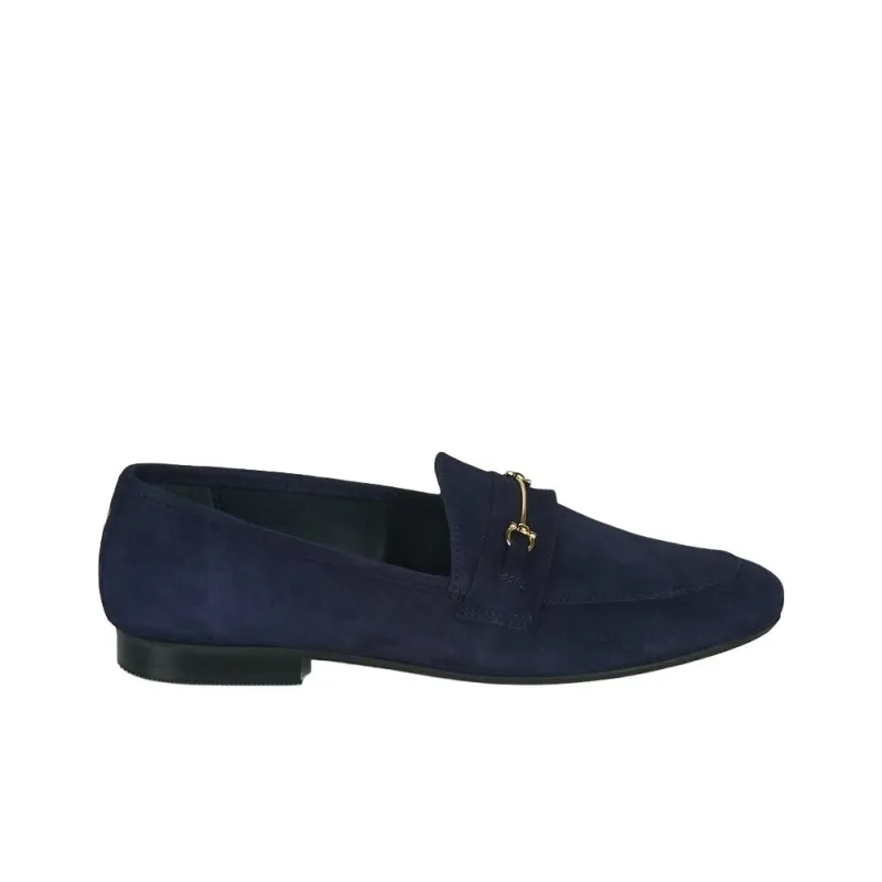JB MARTIN FRANCHE Loafers 2cm Women's Dark Blue-1