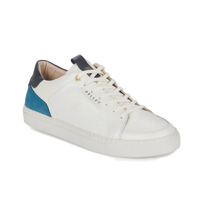 PELLET Simon Low-Top Skateboard Shoes Men's White-3