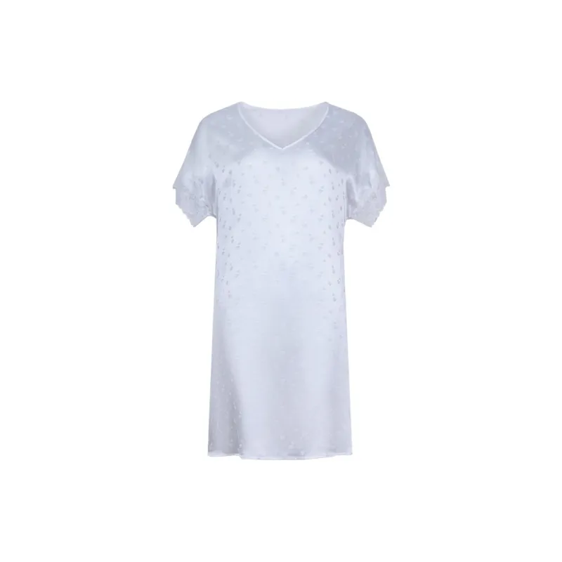 Silk Boundary Nightgown Women's-10