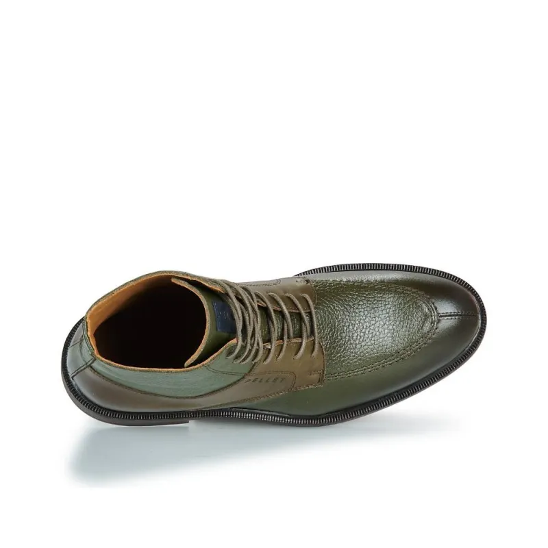 PELLET BASTIEN Ankle Boots Men's Olive Green-5