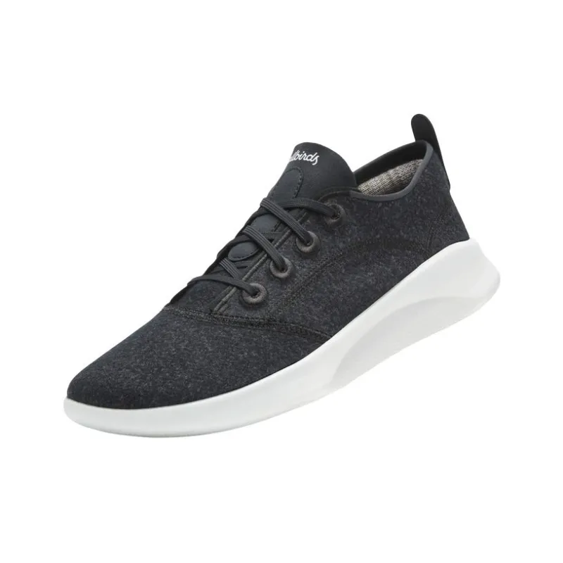 Allbirds Abrasion Resistant Low Top Running Shoes Men's Black-1