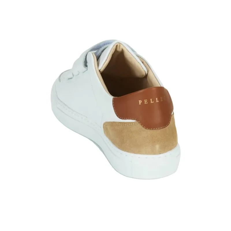PELLET SID Low-Top Skateboard Shoes Men's White-5