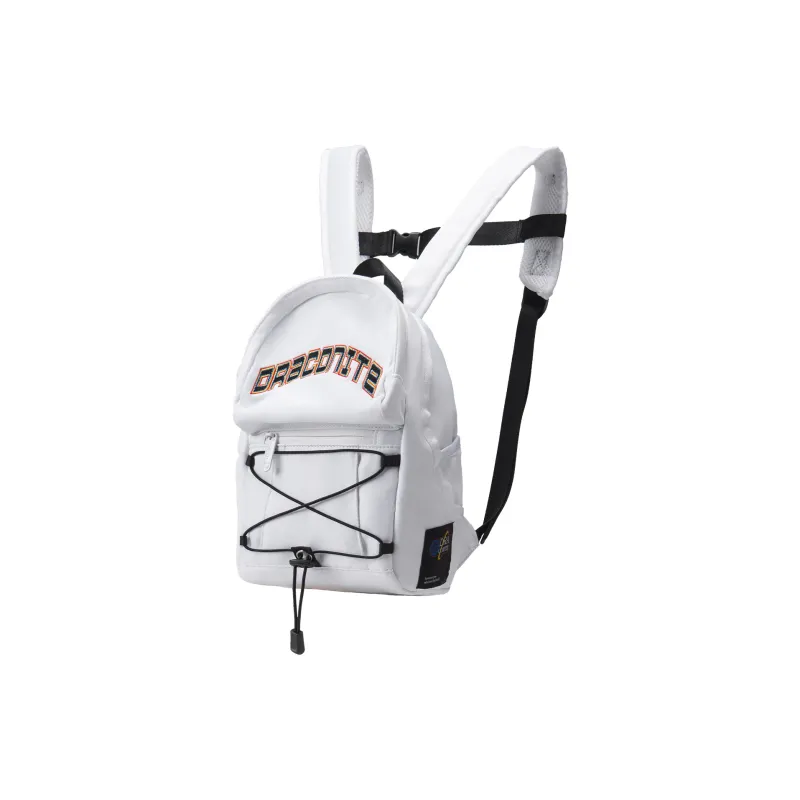 QRST Polyester Backpack Unisex Gray/Pink-11