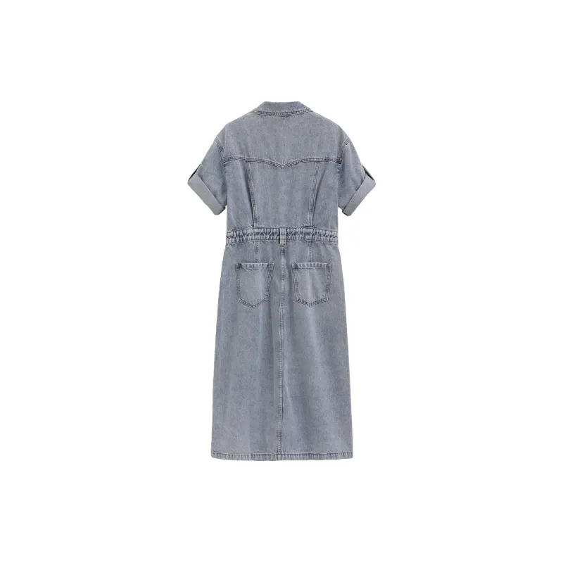 GAP Short Sleeved Dresses Women's Light Washable-1