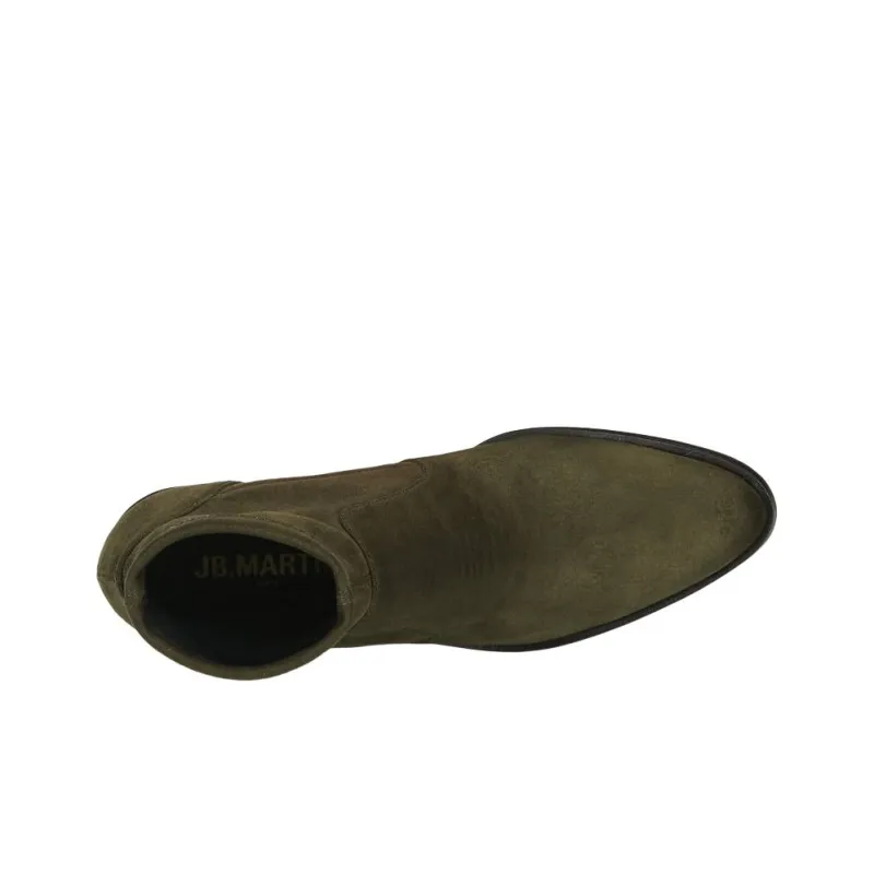 JB MARTIN Ankle Boots Women's Army Green-5