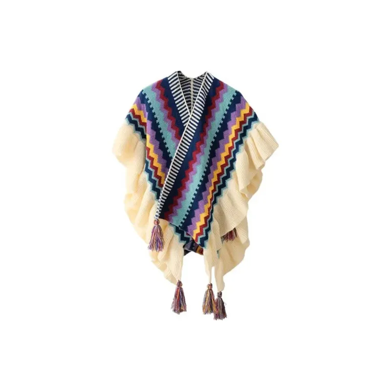 MOREMERRY Shawls Unisex-1