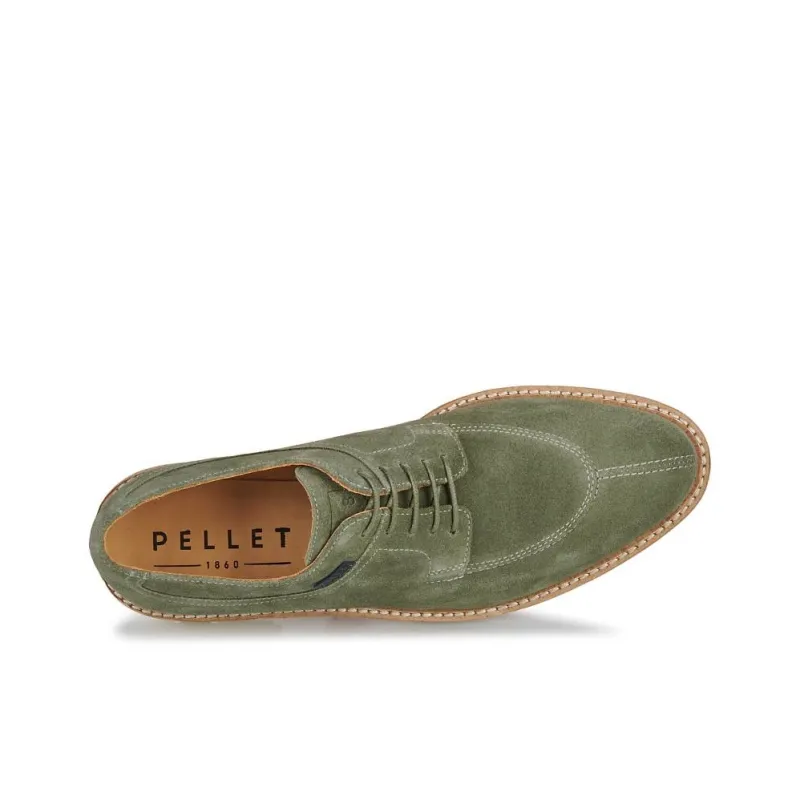 PELLET Vanessa Casual Single Shoes 3cm Women's Lime-4