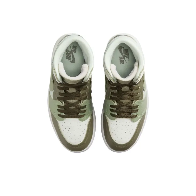 Jordan 1 High Method Of Make Medium Olive Women's-2