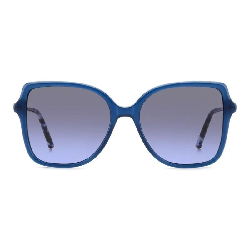 CarolinaHerrera Plastic Square Sunglasses Unisex Blue-1