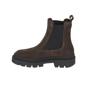 JB MARTIN Oceana Short Chelsea Boots Women's Brown