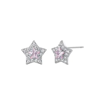 MISS XIA JWY S925 Sterling Silver Stud Stud Earrings Women's