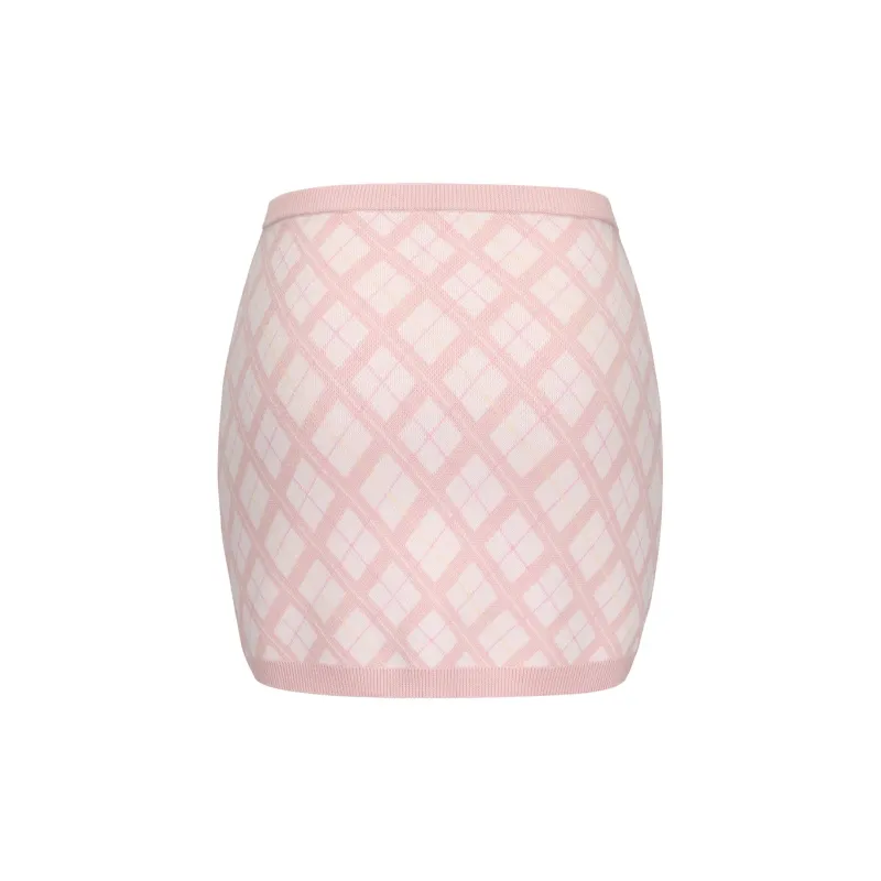 NANA JACQUELINE Casual Short Skirts Women's Pink-1