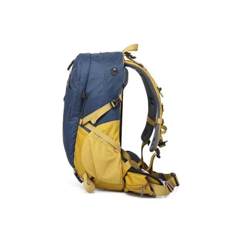 SWISS MILITARY Nylon Hiking Bag Backpacks Regular Unisex Fruit Green/Silver Blue-5