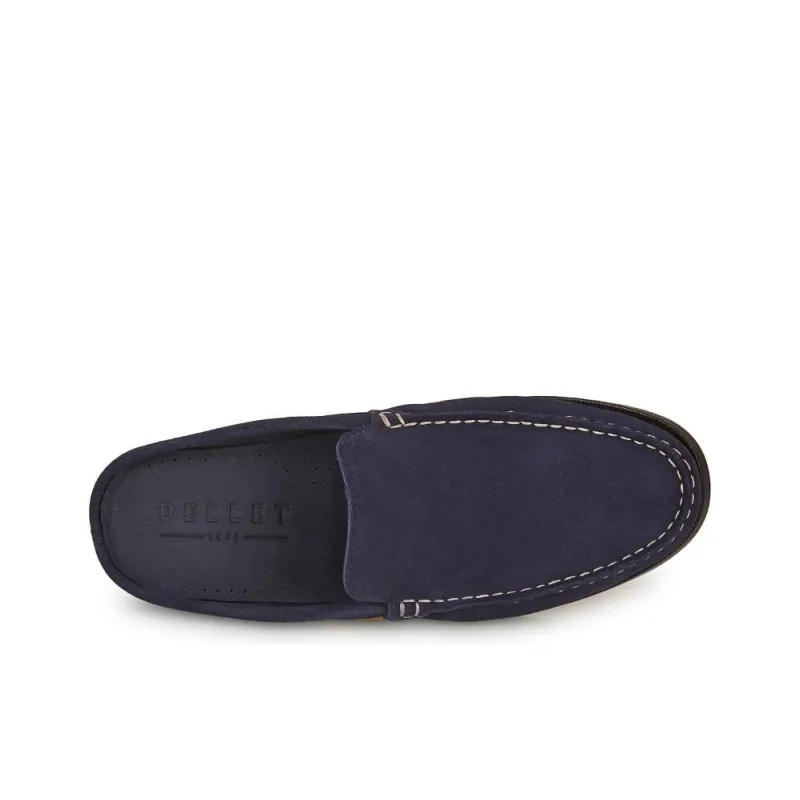 PELLET Abrasion-Resistant Wrap-toe Slippers Men's Blue-3