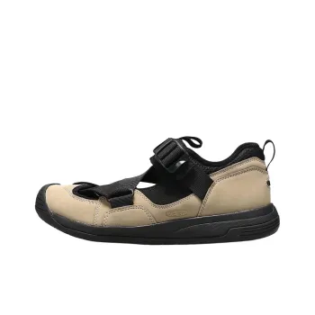 KEEN Anti Slip Wear Resistant River Trekking Shoes Men's Beige Black