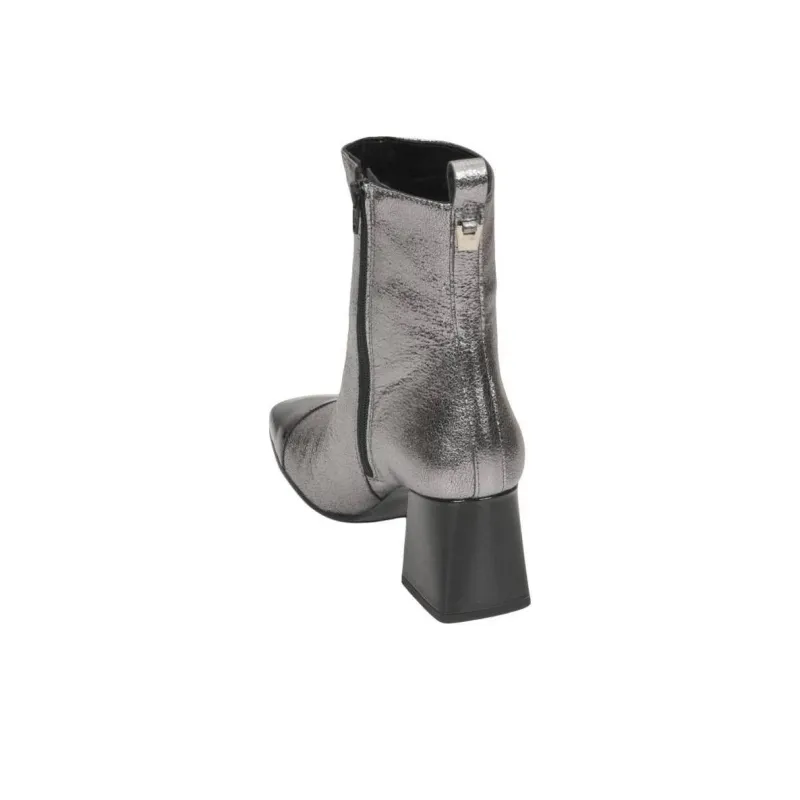 JB MARTIN Vanessa Ankle Boots 7cm Women's Silver-4
